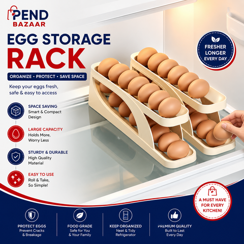Sale Offer Egg Holder Dispensers With Automatically Rolling