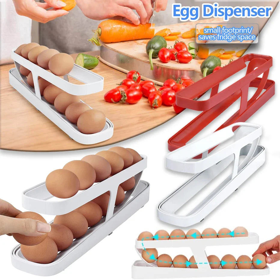 Sale Offer Egg Holder Dispensers With Automatically Rolling