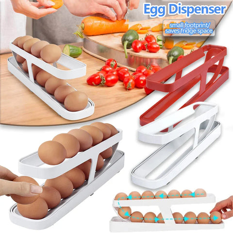 Sale Offer Egg Holder Dispensers With Automatically Rolling